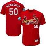 Cardinals #50 Adam Wainwright Red Flexbase Authentic Collection Stitched Jersey