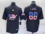 Dallas Cowboys #88 CeeDee Lamb Black USA Flag Limited Stitched Jersey