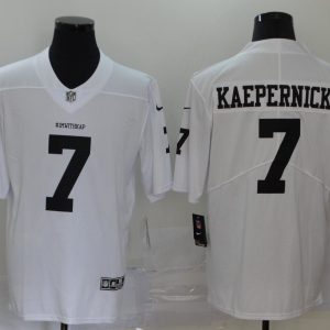 San Francisco 49ers #7 Colin Kaepernick White Vapor Untouchable Limited Stitched Jersey