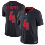 Houston Texans #4 Kamari Lassiter Navy 2nd Alternate 2025 F.U.S.E. Vapor Limited Football Stitched Jersey