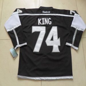 Kings #74 Dwight King Black Home Stitched Jersey
