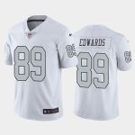 Las Vegas Raiders #89 Bryan Edwards White Color Rush Stitched Jersey