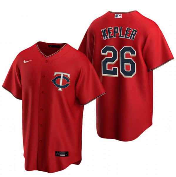 Minnesota Twins #26 Max Kepler Red Cool Base Stitched Jersey