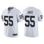 Las Vegas Raiders #55 Chandler Jones White Vapor Limited Stitched Jersey