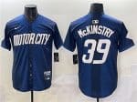 Detroit Tigers #39 Zach McKinstry 2024 Navy City Connect Cool Base Limited Stitched Jersey