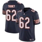 Chicago Bears #62 Joe Thuney Navy 2025 Vapor Stitched Jersey