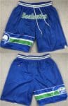 Seattle Seahawks Blue Shorts