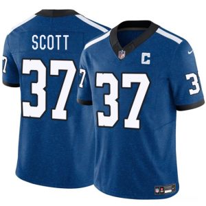 Indianapolis Colts #9 Ajou Ajou Blue 2025 Vapor Limited Stitched Jersey