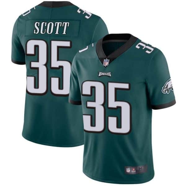 Philadelphia Eagles #35 Boston Scott Green Vapor Untouchable Limited Stitched Jersey