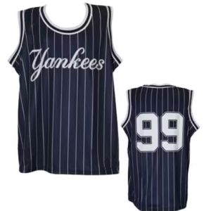 New York Yankees #99 Aaron Judge Stitched Basketsball Jersey