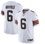 Cleveland Browns #6 Baker Mayfield New White Vapor Untouchable Limited Stitched Jersey
