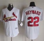Cardinals #22 Jason Heyward White New Cool Base Stitched Jersey
