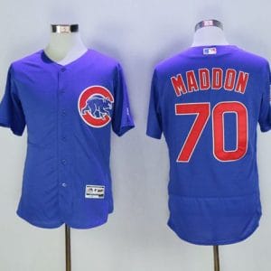 Cubs #70 Joe Maddon Blue Flexbase Authentic Collection Stitched Jersey