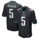 Philadelphia Eagles #5 Donovan McNabb Black Stitched Jersey