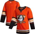 Anaheim Ducks Blank Orange Black Stitched Jersey