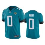 Jacksonville Jaguars #0 Calvin Ridley Teal Vapor Untouchable Limited Stitched Jersey