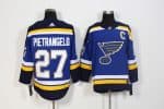 Adidas St. Louis Blues #27 Alex Pietrangelo Blue Stitched Jersey