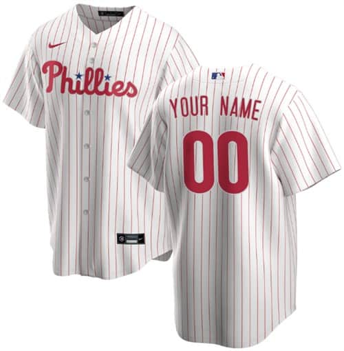 Philadelphia Phillies Customized Stitched MLB Jersey