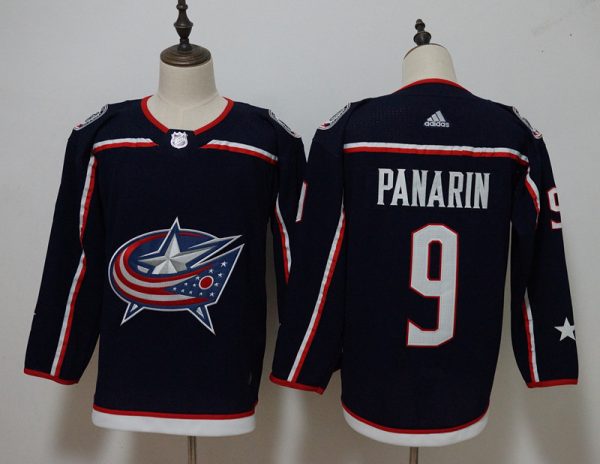 Columbus Blue Jackets #9 Artemi Panarin Navy Stitched Adidas Jersey