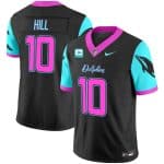 Miami Dolphins #10 Tyreek Hill Black F.U.S.E. With 1-Star C Patch "Miami Vice" Vapor Limited Stitched Jersey