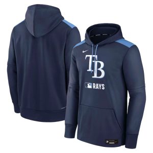 Tampa Bay Rays Navy Collection Performance Pullover Hoodie