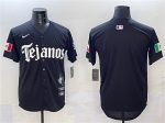 Texas Rangers Blank Black Mexico 2025 Vapor Premier Limited Stitched Jersey