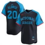 National League #20 Pete Alonso Navy 2024 All-Star Limited Stitched Jersey