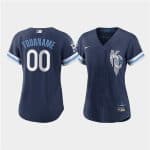 Kansas City Royals Active Player Custom 2022 Navy City Connect Cool Base Stitched Jersey
