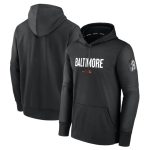 Baltimore Orioles Black 2023 City Connect Performance Pullover Hoodie