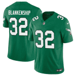 Philadelphia Eagles #32 Reed Blankenship Kelly Green 2025 F.U.S.E. Vapor Untouchable Limited Football Stitched Jersey