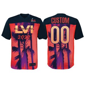 Cincinnati Bengals Customized Custom Super Bowl LVI Red Black Stitched Jersey