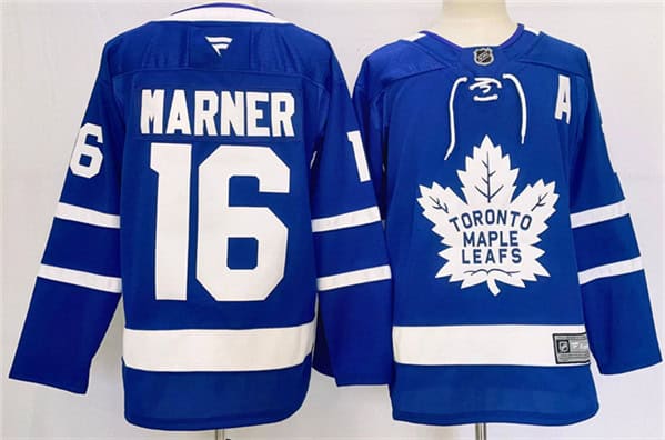 Toronto Maple Leafs #16 Mitchell Marner Blue 2024-25 Stitched Jersey