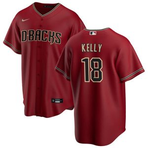Arizona Diamondbacks #18 Carson Kelly Red Cool Base Stitched Jersey