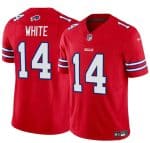 Buffalo Bills #14 Mike White Red 2025 F.U.S.E. Vapor Untouchable Limited Football Stitched Jersey