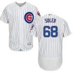 Cubs #68 Jorge Soler White Flexbase Authentic Collection Stitched Jersey