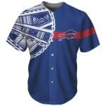 Buffalo Bills Blue Baseball Jersey
