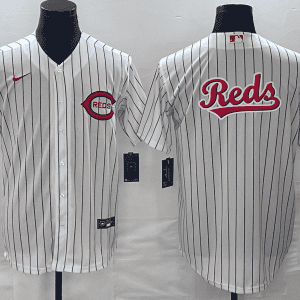 Cincinnati Reds White Field Of Dreams Team Big Logo Cool Base Stitched Jersey