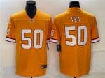 Tampa Bay Buccaneers #50 Vita Vea Orange Vapor Untouchable Limited Stitched Jersey