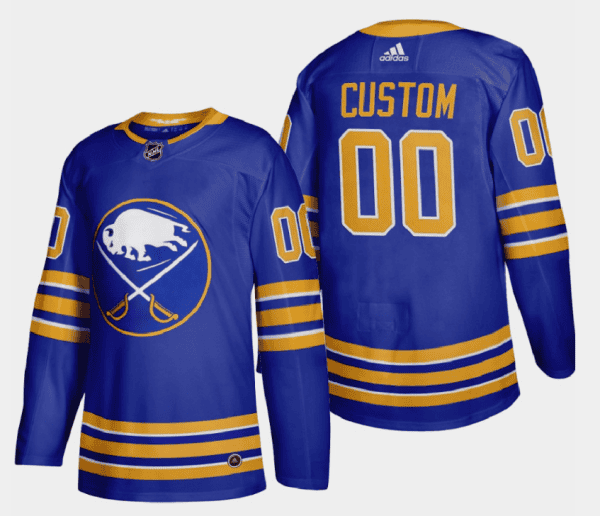 Adidas Buffalo Sabres Custom 2019 NHL Blue Stitched Jersey