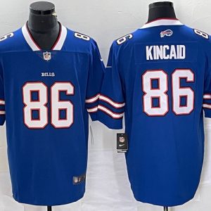 Buffalo Bills #86 Dalton Kincaid Blue Vapor Untouchable Limited Stitched Jersey
