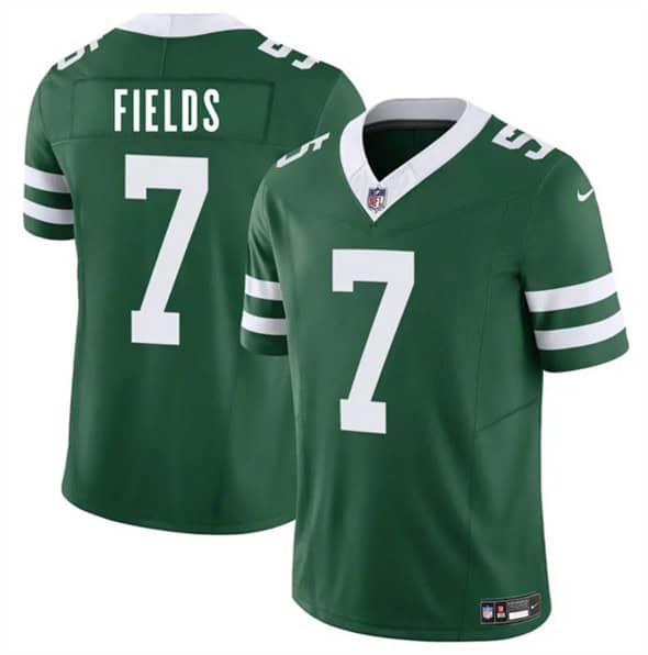 New York Jets #7 Justin Fields Green 2025 F.U.S.E. Vapor Untouchable Limited Stitched Jersey