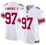 New York Giants #97 Dexter Lawrence II White 2025 F.U.S.E. Vapor Untouchable Limited Stitched Jersey
