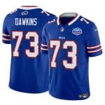 Buffalo Bills #73 Dion Dawkins Blue 2025 F.U.S.E. With Farewell Patch Vapor Untouchable Limited Stitched Jersey