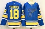 St. Louis Blues #18 Robert Thomas Blue 2025 Stitched Jersey