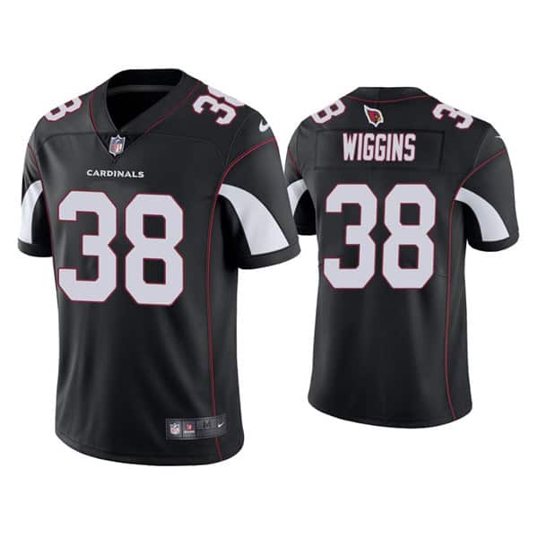 Arizona Cardinals #38 James Wiggins Black Vapor Untouchable Limited Stitched Jersey