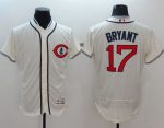 Cubs #17 Kris Bryant Cream Flexbase Authentic Collection 1929 Turn Back The Clock Stitched Jersey