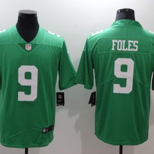 Philadelphia Eagles #9 Nick Foles Green Throwback Vapor Untouchable Limited Stitched Jersey