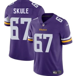 Minnesota Vikings #67 Justin Skule Purple 2025 Vapor Untouchable Limited Stitched Jersey