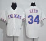 Rangers #34 Nolan Ryan White New Cool Base Stitched Jersey