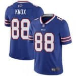 Buffalo Bills #88 Dawson Knox Blue Vapor Untouchable Limited Stitched Jersey